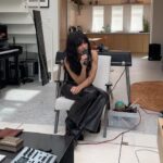 Loreen Instagram - Studio days 🎹