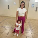 Loren Brovarnik Instagram – The bestie I always prayed for and never knew I needed. 🩷🩷
#mamasgirl #mymini #matching