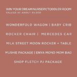 Loren Brovarnik Instagram – HEY FRIENDS!! I have teamed with @savvygiveaways to give away this dream Nursery/Playroom valued at about $5,000! Literally, you get everything in this photo — swipe left for a full list of prizes! (Colors available for a boys or girls room)

It’s super easy to enter:

1️⃣ Like this photo & comment your childhood movie growing up.

2️⃣ Head over to @savvygiveaways page to FOLLOW the 26 accounts they are following & tag friends on that post on their page.

✳️ 𝗙𝗢𝗥 𝟱 𝗕𝗢𝗡𝗨𝗦 𝗘𝗡𝗧𝗥𝗜𝗘𝗦 ➡️ RESHARE the giveaway graphic image posted on @savvygiveaways page to your stories and DM them a screenshot 🙌🙌

✳️ 𝗙𝗢𝗥 𝗔𝗡𝗢𝗧𝗛𝗘𝗥 𝟱 𝗕𝗢𝗡𝗨𝗦 𝗘𝗡𝗧𝗥𝗜𝗘𝗦 ➡️ Head over to the link in @savvygiveaways bio to enter your email address!

THAT’S IT! Seriously, it takes 15 seconds to enter! And you can win EVERYTHING pictured above 💗

This giveaway is opened internationally.
Accounts on private and public are eligible to enter.

Brands – to join future giveaways send a DM to @savvygiveaways 💞

Disclaimer: Per Instagram’s rules. This giveaway is in no way sponsored, administered or associated with Instagram. No purchase necessary, void where prohibited. By entering, entrant confirms they are 18 years of age or older, and agrees to the Terms and Conditions and Privacy Policy set by Savvy Giveaways (link here https://savvygiveaway.com/privacy-policy/). Release Instagram of responsibility and agree to Instagram’s terms of use.