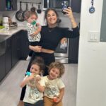 Loren Brovarnik Instagram - All the stars are closer. 💙🩵🩷 #momfluencer #mybabies #3babiesin3years #myworld
