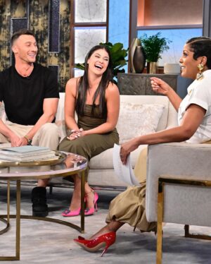 Loren Brovarnik Instagram - Mentally I’m still here. What an amazing experience! ✨ ⭐️ 
Thank you @tamronhall and @tamronhallshow for having us! 
#teambrovarnik #tlc #90dayfiancehappilyeverafter #lorenandalexeiafterthe90days #tamronhall #tamron
