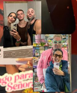 Lorena Castell Instagram - Unas de selfies al espejo ✌🏼👽 • Mirror Selfies •