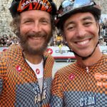 Lorenzo Cherubini Instagram – con il mio capitano! @paolokes @cedafare_official @castellicycling #24oredifeltre