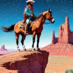 Lorenzo Cherubini Instagram - c’è qualcunooooo? ohhhhh gente del posto!!! il viaggio continua, sto attraversando un tratto di deserto verso ovest, in questo pianeta la stella polare non c’è, mi oriento con la musica. Vi penso vi mando un abbraccio! #cartolinemetafisiche #jovatrip #lorenzo #jova #ciaogente