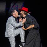 Lorenzo Cherubini Instagram - ballapermeeeeheeeheee! 25 giugno #stadioolimpico a vedere il grande spettacolo di @tizianoferro e poi invasione di palco per cantare la nostra #ballaperme insieme a tutti quanti. Tiziano ha messo in piedi uno show poderoso divertente commovente tecnologico e insieme intimo. Bravissimi tutti e grazie TZN per la tua amicizia e il tempo bello che passiamo insieme quando ci vediamo. (ph @valentini_photography ))