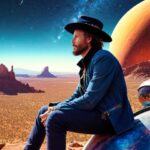 Lorenzo Cherubini Instagram - c’è qualcunooooo? ohhhhh gente del posto!!! il viaggio continua, sto attraversando un tratto di deserto verso ovest, in questo pianeta la stella polare non c’è, mi oriento con la musica. Vi penso vi mando un abbraccio! #cartolinemetafisiche #jovatrip #lorenzo #jova #ciaogente