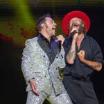 Lorenzo Cherubini Instagram – ballapermeeeeheeeheee! 25 giugno #stadioolimpico a vedere il grande spettacolo di @tizianoferro e poi invasione di palco per cantare la nostra #ballaperme insieme a tutti quanti. Tiziano ha messo in piedi uno show poderoso divertente commovente tecnologico e insieme intimo. Bravissimi tutti e grazie TZN per la tua amicizia e il tempo bello che passiamo insieme quando ci vediamo. (ph @valentini_photography ))