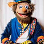 Lorenzo Cherubini Instagram - il viaggio continua e nella tradizione delle metamorfosi a un certo punto sono passato da Sesame Street. Vi salutano Kermit, Miss Piggy e tutti gli altri della banda. Qui si fanno delle grandi jam session, la band è formidabbbbile. Ciao gente! #jovatrip #cartolinemetafisiche #jova #lorenzo 🌹🌴🏃‍♀️🚴⛵️🌸🌎👍💥🏄‍♀️