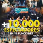 Loreto Aravena Instagram - Muchísimas gracias a las más de 10.000 personas que ya nos han visto y a quienes ya tienen sus tickets para las próximas funciones!!! Hacer esta obra de teatro y ver tanta gente que ríe de buena gana, es un regalo para el alma!! @sos.mamis @bayoproducciones @ticketpro_cl PRÓXIMA FUNCIONES ESTE FIN DE SEMANA EN PUERTO VARAS Y COYHAIQUE!!!