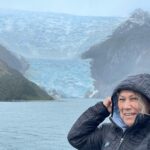 Loreto Aravena Instagram – Un recorrido por fiordos y glaciares 🥰 (esperen ver el siguiente reel!) @hildadelourdessot amo verte feliz!