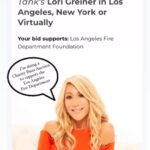 Lori Greiner Instagram – Know anyone who has ever wanted to pitch me or get my advice one-on-one? Here’s your chance!
#CharityBuzz #Auction #Charity #LAFD