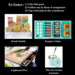 Lori Greiner Instagram - Huge Huge Shark Tank giveaway – There will be 3 winners who will each be getting all of these Fabulous prizes!! To enter: 1️⃣ LIKE this Post 2️⃣ FOLLOW @lorigreinershark , @scrubdaddy , @soupercubes , @thecupboardpro , @theicecreamcanteen 3️⃣ TAG 3 Friends in the comments ✨BONUS Entry: SHARE this post to your stories 3 Winners will each get ALL of the following: Scrub Daddy – America’s Favorite Sponge: *All-Star Kit - Scour Daddy 3ct, Scrub Mommy 2ct, Sponge Daddy 3ct, Scrub Daddy Original 1ct, Scrub Daddy Orange 1ct, Scrub Daddy Blue 1ct, Scrub Daddy Green 1ct, Eraser Daddy 10x, Three Screen Daddy Colors 2ct, and a Sponge Caddy Souper Cubes – The Most Convenient Way To Freeze Food: * Ultimate Gift Set 4 Pack - 2 Tbs/1 oz tray, half-cup tray, 1-cup tray, and 2-cup tray as well as four interchangeable lids. The Cup Board Pro – The Only Cutting Board You Need: *The Cup Board Pro Cutting Board The Ice Cream Canteen – Keeps Ice Cream Frozen 4 Hours: *The Ice Cream Canteen vacuum insulated container for ice cream pints The Winners will be announced next week - Good Luck!! #Giveaway #SharkTank #HolidayCheer #Gifts *Giveaway open to US residents only GIVEAWAY CLOSED