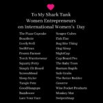 Lori Greiner Instagram - Shout out to all my #SharkTank Women Entrepreneurs on #InternationalWomensDay 💗 Tag the fearless female entrepreneurs in your life!! #IWD2024 #InternationalWomensDay2024 @thepizzacupcake @soupercubes @boarderie @fish.fixe @everlywell @bugbitething @swiftpaws_official @hug_sleep @thefrozenfarmer @nightcapit @torch_warriorwear @thecupboardpro @squattypotty @thebabytoon @simplyfitboard @screenmend_usa @safegrabs @thesleepstyler @betterbedder @tanglepets @goverregirls @goodhangups @wisepocketproducts @bambooee_official @monkeymatmama @dermovia @swipensnap @bantambagels
