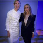 Louise Redknapp Instagram - Thank you @bocusedoruk for a fab evening of gorgeous food and fundraising for The Cancer Awareness Trust. It was a pleasure to perform for everyone at Raffles London at The OWO last night 🤍 xxx Suit: @ysl Lace body: @wardrobe.nyc Shoes: @ysl 📸 photo 5 & 6: @jodihindsphotographer