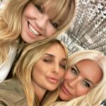 Louise Redknapp Instagram - Girls night 🤍 great catch up with these 2 beauts, thanks for a fun night @vanouten_denise and @thekatethornton xxx