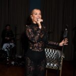 Louise Redknapp Instagram – Such a fab launch for my new Christmas Edit with @peacocks_fashion in London… including a little acoustic set 🖤🎤🎶!

Thanks to everyone for coming down, thanks to the fantastic team at Peacocks and my band and girls for such a fun night xxx 

Dress: @peacocks_fashion