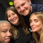 Louise Redknapp Instagram – Studio days with this lovely lot 🤍🎵🎧 @waynehectorh @jonshave @anyajonessongs xxx