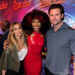 Louise Redknapp Instagram – She’s Fabulous, Baby! 💫 @beverleyknight ❤️
I adore seeing this superstar shine! Bev and the entire cast were absolutely incredible in @sisteractsocial last night at the Dominion Theatre! Loved seeing the show again and love all the music and songs in this production, such a feel good show make sure you all go and see it xxx