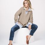 Louise Redknapp Instagram - Get layered up with these wardrobe essentials this Spring with my latest Peacocks edit 🤍 Outift: @peacocks_fashion *AD