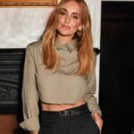 Louise Redknapp Instagram - Fab night at the @bluemarlinibizalondon launch in Shoreditch last night 🖤 xxx Top: @thefrankieshop Trousers: @isabelmarant Belt: @ysl Shoes: @ysl 📸: Dave Bennett