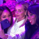 Louise Redknapp Instagram - Always a fun night with these girls @shaznaylewis and @therealeve ❤️❤️ Thank you @attitudemag for having me congratulations to @sashacolby and all the amazing winners last night 🌈 Xxx