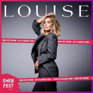 Louise Redknapp Instagram - I’m looking forward to coming to Devon this Summer to perform at @shebfest on Saturday 31st August! 🤍🎵🎤 I hope to see you there! 

Tickets on sale now, link in my Instagram stories xxx