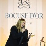 Louise Redknapp Instagram - Thank you @bocusedoruk for a fab evening of gorgeous food and fundraising for The Cancer Awareness Trust. It was a pleasure to perform for everyone at Raffles London at The OWO last night 🤍 xxx Suit: @ysl Lace body: @wardrobe.nyc Shoes: @ysl 📸 photo 5 & 6: @jodihindsphotographer