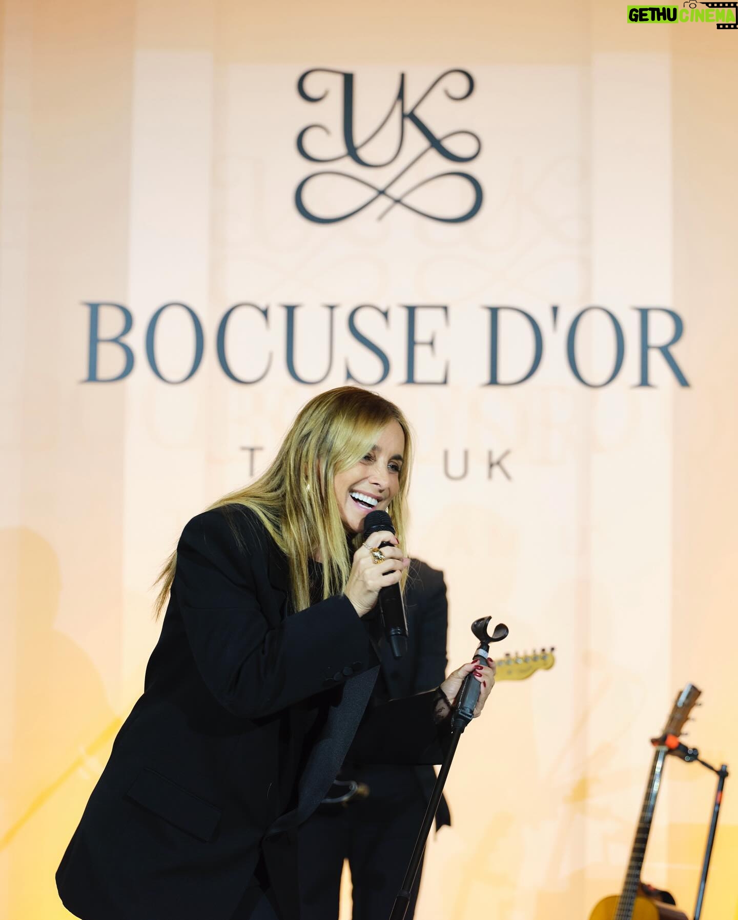 Louise Redknapp - 3 Likes - Thank you @bocusedoruk for a fab evening of gorgeous food and fundraising for The Cancer Awareness Trust.
It was a pleasure to perform for everyone at Raffles London at The OWO last night 🤍 xxx
Suit: @ysl
Lace body: @wardrobe.nyc
Shoes: @ysl
📸 photo 5 & 6: @jodihindsphotographer