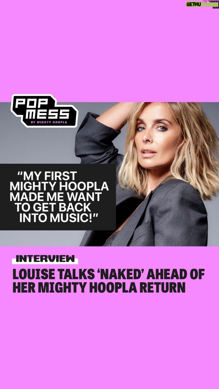Louise Redknapp - 3 Likes - Pop Mess EXCLUSIVE! 💣 @domandink chats to @louiseredknapp ahead of her Mighty Hoopla comeback on the 2nd June, including what to expect from her performance, and who she’d pick to join her in an all-star girl band lineup… 👀
And don’t miss a very special moment from Dom&Ink at the end. It. Is. Everything. 💜