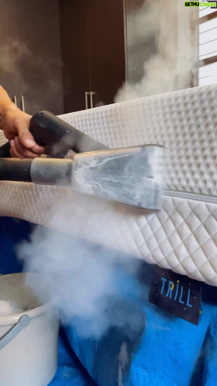 Louise delos Reyes Instagram - Don't forget to give your bed mattresses some TLC! Thank you @cleanx.manilacentral Kuya jose and Kuya Dennis for deep cleaning our bed mattresses at home! Studies have shown that millions of dust mites, other micro organisms and allergens may be invading our beds and manual cleaning like dusting and wiping is not effective enough in solving this issue. @cleanx.manilacentral uses eco-friendly machines that can deep clean to purge dirt underneath layers of fabric and foam and can sterilize different surfaces and materials without the use of harsh chemicals. Very effective in dealing with molds, bacteria and viruses! Thank you again @cleanx.manilacentral π€