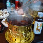 Louise delos Reyes Instagram - Bring on the heat!🔥 Chairman Fu is now on their soft opening! From their mouthwatering appetizers, premium meat selection and a different approach from the traditional hot pot restaurant, you don't wanna miss the newest and hippest hot pot bar in the Metro!🥢 You can also choose your soup base from Satay, Mala Beef Cube Broth, Sweet Corn and Chicken Collagen and Wild Mushroom Collagen Broth (my personal fave)❤️ Book your reservations now! @chairmanfuhotpotbar