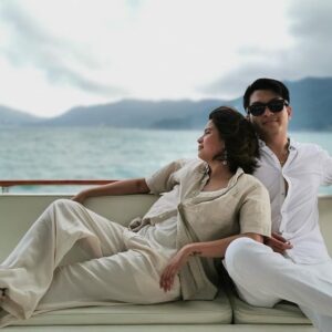 Louise delos Reyes Instagram - Happy 5th Anniversary My Heart ❤️

Half a decade done and a lifetime more to go. Thank you for being the best partner I could ever ask for. Thank you for always rooting for me, thank you for always letting me grow. I know I have a lot dreams but you never get tired of supporting me all the way. Thank you for always making me laugh, even from the most stupid jokes you make to your little antics. Those little stupid moments makes me love you even more. 

I am looking at you right now on Facetime as I type this caption and I can't help but get a little emotional. I can't wait to go home and hug you and celebrate with you and our doggos. I Love You so much My Heart. Happy Anniversary ❤️ @jinob08