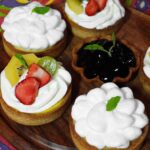 Louise delos Reyes Instagram - weekend "tart" vibe 👩🏻‍🍳 Fresh Fruit Tart 🍓🍇🥝 ~ Sweet Pastry ~ Crème Patisserie ~ Almond Cream Blueberry Tart 🫐 ~ Sweet Pastry ~ Frangipane ~ Blueberry Filling Lemon Tart 🍋 ~ Sweet Pastry ~ Lemon Cream ~ Italian Meringue