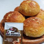 Louise delos Reyes Instagram - For today's #whachabakin is Garlic Cream Cheese Pull Apart bread using Saf-instant® Gold Yeast 11g!❤️ #SafInstant11g #SafInstant #BakingLife @sonlieinternational