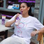 Louise delos Reyes Instagram - I think I found my perfect summer drink from @chatimephilippines' newest Go Coconut Drink! You can choose from Mulberry, Mango and Strawberry all perfectly blended with Coconut. Get yours now at the nearest Chatime branch! #MixTeaUp #WantItNow #ShakeTeaUp