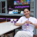 Louise delos Reyes Instagram - I think I found my perfect summer drink from @chatimephilippines' newest Go Coconut Drink! You can choose from Mulberry, Mango and Strawberry all perfectly blended with Coconut. Get yours now at the nearest Chatime branch! #MixTeaUp #WantItNow #ShakeTeaUp