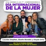 Lourdes Stephen Instagram - 🌹🌻“¡Feliz Día Internacional de la Mujer a todas las increíbles mujeres ahí fuera! 💖💪. Desde hoy lo celebramos con estas #increibles féminas: @lourdesstephen, @giselleblondet, @aleydaortiz y nuestra querida @ginaulmos 😍: mujeres fuertes, talentosas y sensibles 🤗. No te pierdas la entrevista este #viernes #8deMarzo a las 7 AM por tu #radio 😊. 🥳🍾¡Sintonízanos para también reconocer tus logros, resistencia y protagonismo cada día! 🎉💕 #DíaInternacionalDeLaMujer #EmpoderamientoDeLaMujer #PoderDeLaMujer #IgualdadParaTodos 💪🏽👩‍💼👩‍🎓👩‍💻”