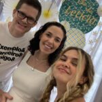 Lua Blanco Instagram - retratos do chá de fraldas mais feliz que rolou sábado onde comemoramos a gravidez dos meus amigos queridos @jgcorsi e @vinicons, e a vinda iminente de Letícia! 🥰🌼 gostaram das tranças que fiz pra ocasião? 💙