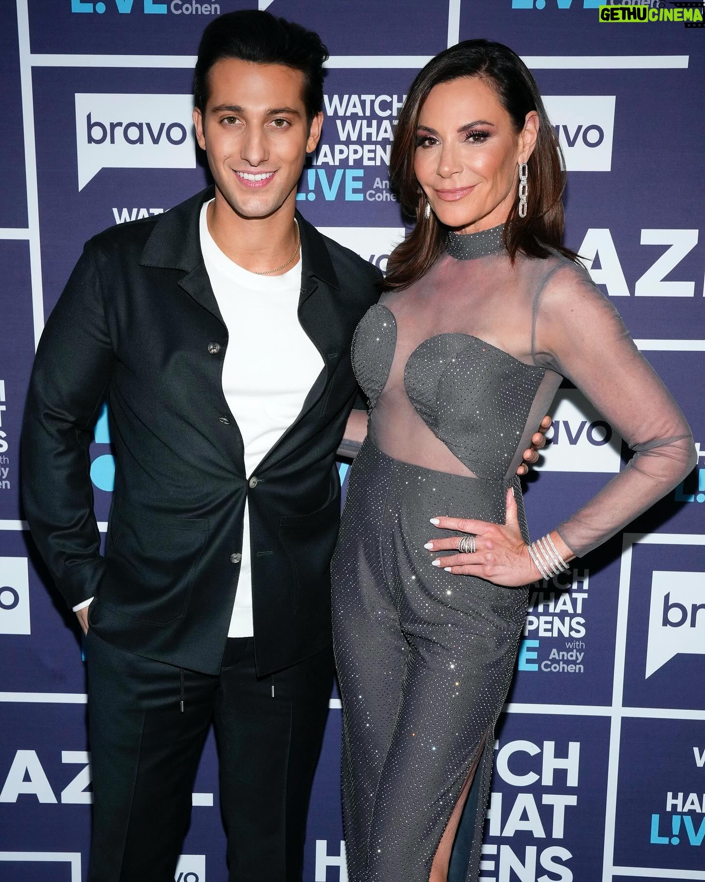 Luann de Lesseps Instagram - I’m back in the clubhouse for tonight’s @bravowwhl! 🍎 with the handsome @joecbradley💋 Catch us on @bravotv at 10PM😘