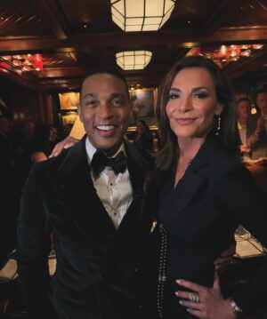 Luann de Lesseps Instagram - Congratulations @donlemonofficial & @timpmalonenyc on an incredible wedding ❤️💍
👗 @jovanifashions 
💄 @spencerwellscreative