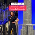 Luann de Lesseps Instagram - She’s a countess, carbet singer and let’s add chef to the list. @countessluann is known for making her eggs ala francaise on RHONY, so when she was at the @empirestatebldg I had to find out how she makes them. ………. ……… ……. ….. … #nyc #realhousewives #rhony #countessluann #luanndelesseps #nycfood #newyorkcity #esbvip #empirestatebuilding #breakfast #cooking #realhousewivesofnewyork #bravo #didyouknow #eggsalafrancaise #nyclife #nyctravel #discovernyc #iloveny #learntocook