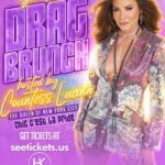 Luann de Lesseps Instagram - Chic c’est le PRIDE! The Countess will be hosting drag brunch in Hell’s Kitchen during pride month! Grab tickets at seetickets.us/luannbrunch