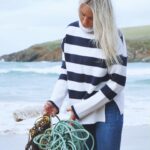 Lucie Donlan Instagram - Take only memories and leave nothing but footprints.. 💔❤️‍🩹🌊 #beachclean #keepouroceansclean