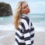 Lucie Donlan Instagram - Take only memories and leave nothing but footprints.. 💔❤️‍🩹🌊 #beachclean #keepouroceansclean