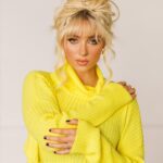 Lucie Donlan Instagram - 🍋 • • Photos : @gavinglave Hair : @iamjamesjohnson MUA : @georgiemakeup1