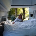 Lucie Donlan Instagram - Living out a van in France photo dump..🚐