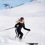Lucie Donlan Instagram - Missing the mountains.. here are some of my favourite shots from last season ⛷ 🏔 who else is dreaming of their next ski trip?🤞