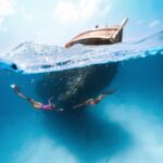 Lucie Donlan Instagram - Shipwrecked at @kandu 🏴‍☠️ - Day two in the Maldives on one of our wildest adventures exploring the lesser-travelled Maldives with beautiful reefs, desert islands and marine life! Photos by : @nazykko at @kandu 🏝