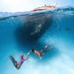 Lucie Donlan Instagram - Shipwrecked at @kandu 🏴‍☠️ - Day two in the Maldives on one of our wildest adventures exploring the lesser-travelled Maldives with beautiful reefs, desert islands and marine life! Photos by : @nazykko at @kandu 🏝