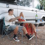 Lucie Donlan Instagram - Little photo dump from life on the road in France at the moment..🚐🇫🇷🏕 This is a trip that’s been on my bucket list for many years, I’ve always dreamed of travelling around france in a van with the love of my life…✨💫 …More adventures to come. @thrifty_travellerz ✈️ 🌎